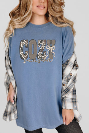 Camo Cozy Season Comfort Colors Adult Ring-Spun Cotton Tee - Wholesale Accessory Market