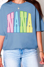 Color Me Loved Nana Comfort Colors Adult Ring-Spun Cotton Tee - Wholesale Accessory Market