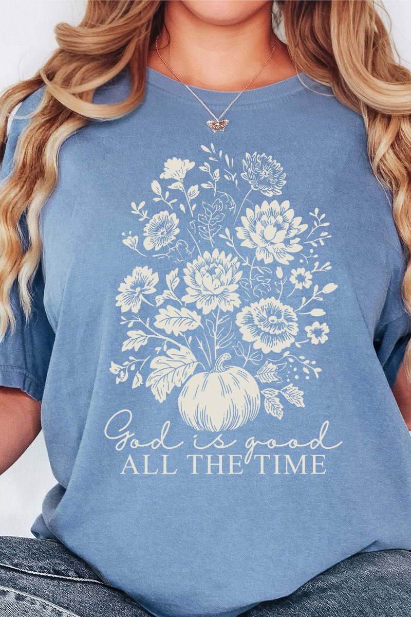 God Is Good & Autumn Is Proof Comfort Colors Adult Ring - Spun Cotton Tee - Wholesale Accessory Market