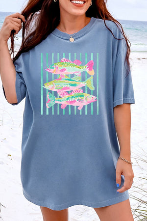 Reel Bright Comfort Colors Adult Ring - Spun Cotton Tee - Wholesale Accessory Market