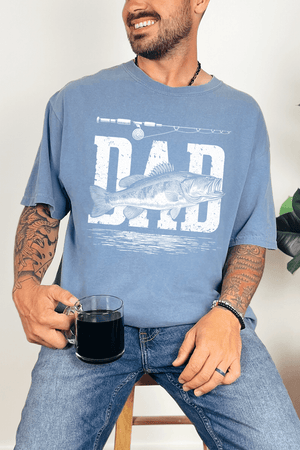 Reel Great Dad Comfort Colors Adult Ring - Spun Cotton Tee - Wholesale Accessory Market