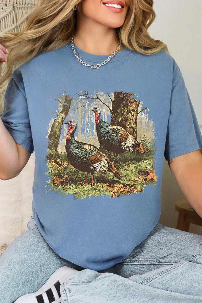 Turkey Trails Comfort Colors Adult Ring - Spun Cotton Tee - Wholesale Accessory Market