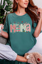 Candy Cane Lane Mama Comfort Colors Adult Ring - Spun Cotton Tee - Wholesale Accessory Market