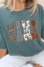 Fall Printed Mama Comfort Colors Adult Ring - Spun Cotton Tee - Wholesale Accessory Market