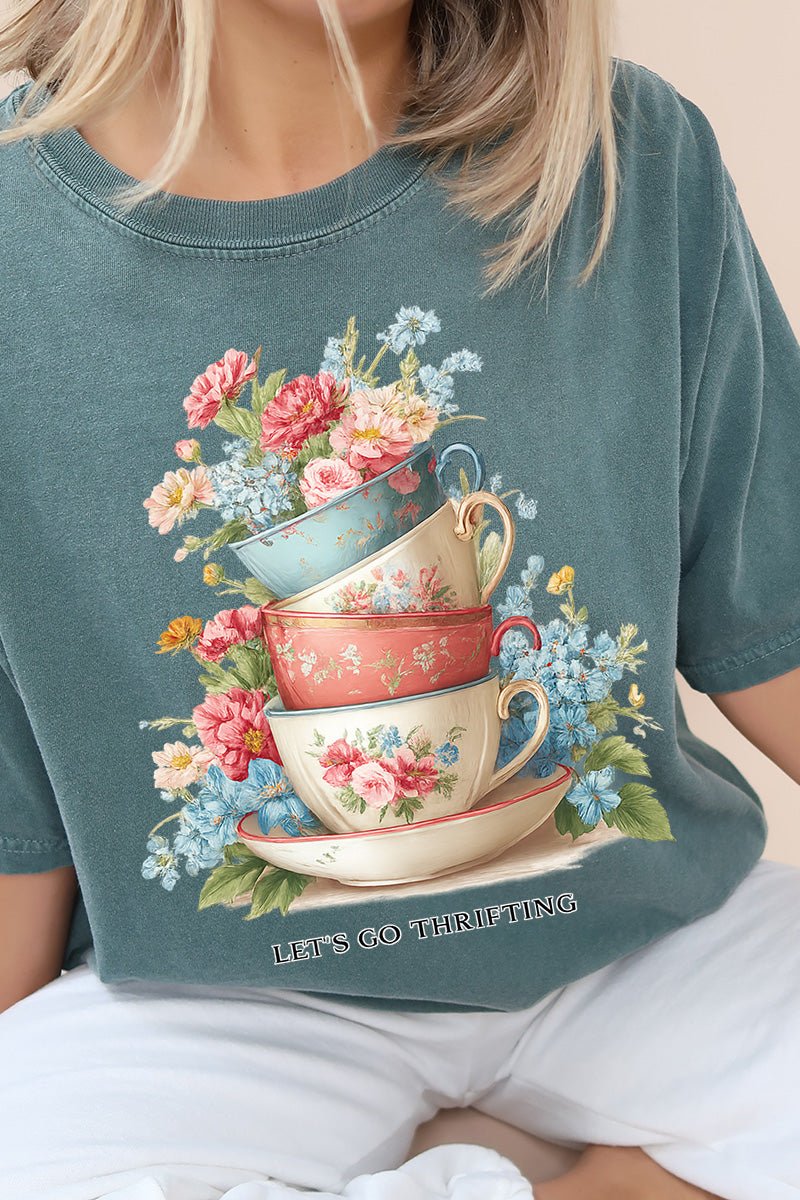 Let's Go Thrifting Comfort Colors Adult Ring-Spun Cotton Tee - Wholesale Accessory Market