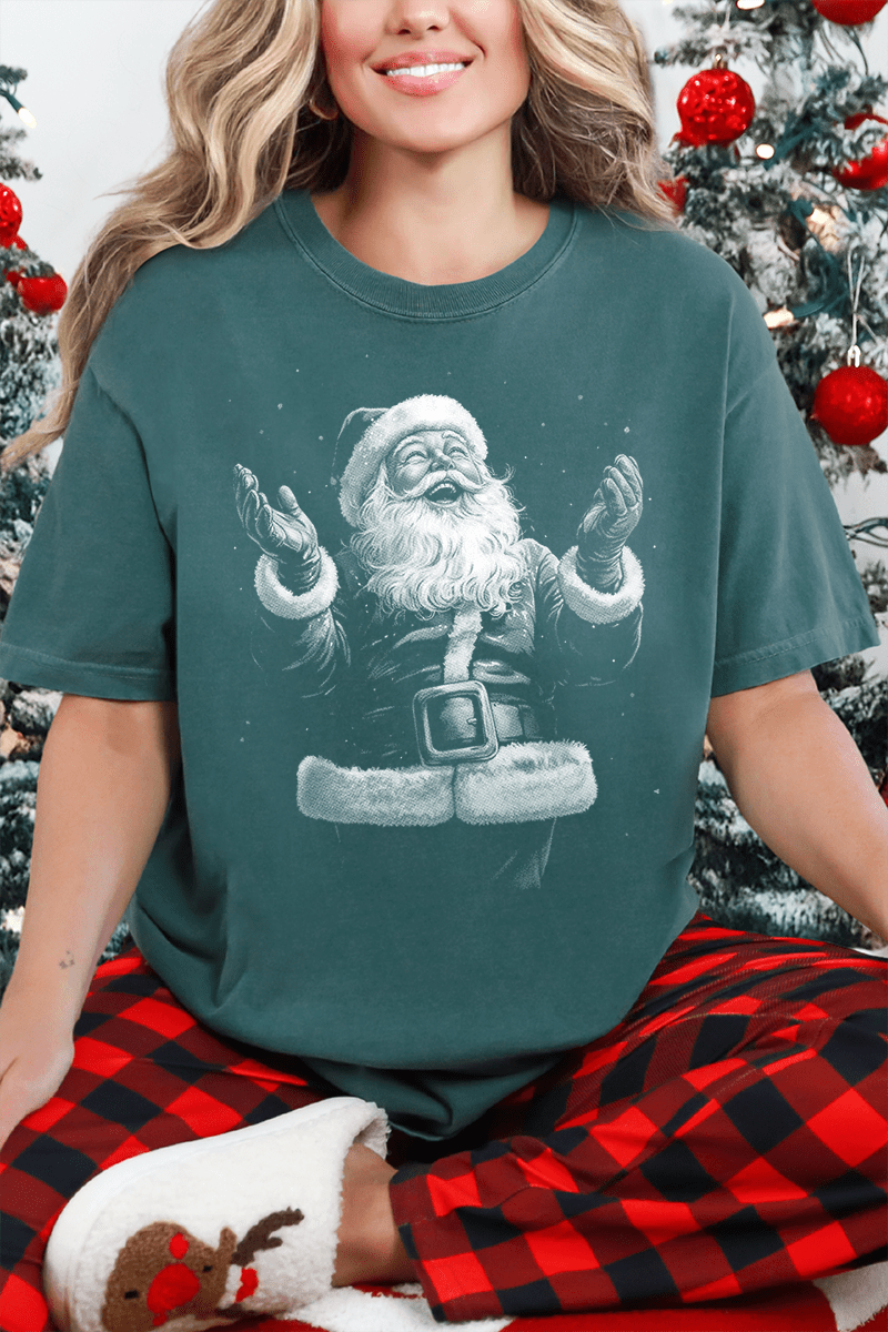 Santa's Magic Comfort Colors Adult Ring - Spun Cotton Tee - Wholesale Accessory Market