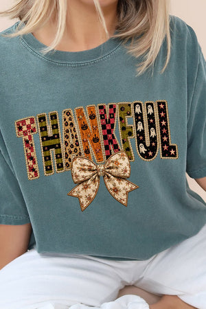 Thankful Fall Spirit Comfort Colors Adult Ring-Spun Cotton Tee - Wholesale Accessory Market