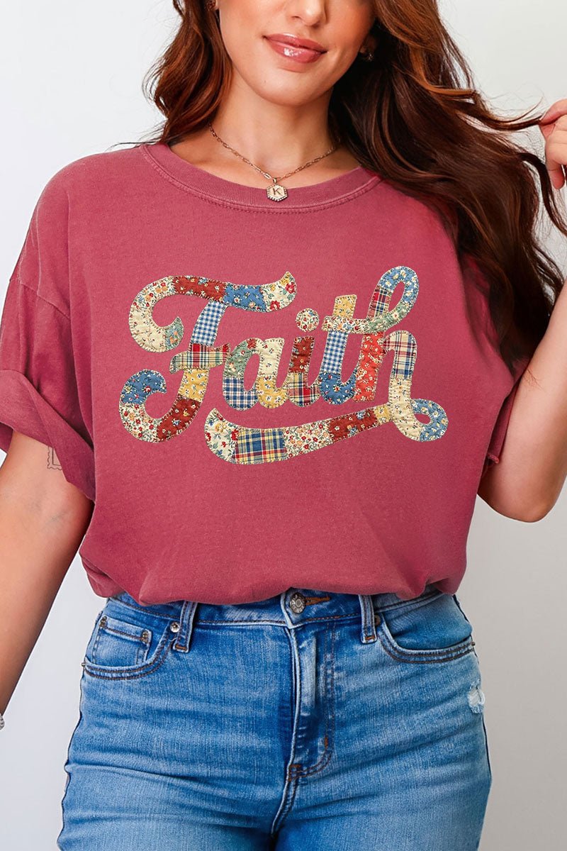 Faith Sewn Sweet Comfort Colors Adult Ring-Spun Cotton Tee - Wholesale Accessory Market