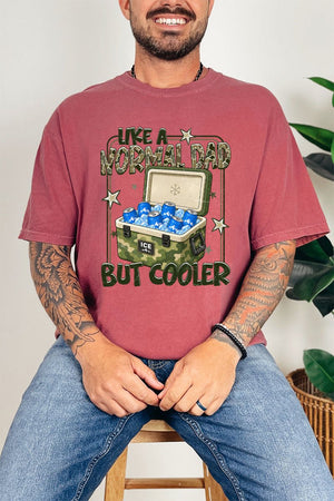 Like A Normal Dad But Cooler Comfort Colors Adult Ring - Spun Cotton Tee - Wholesale Accessory Market