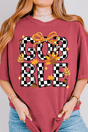 Checkered Gobble Coquette Comfort Colors Adult Ring - Spun Cotton Tee - Wholesale Accessory Market