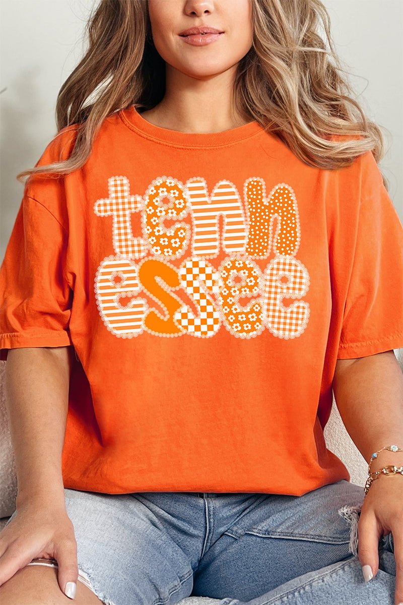 Lace Tennessee Comfort Colors Adult Ring - Spun Cotton Tee - Wholesale Accessory Market
