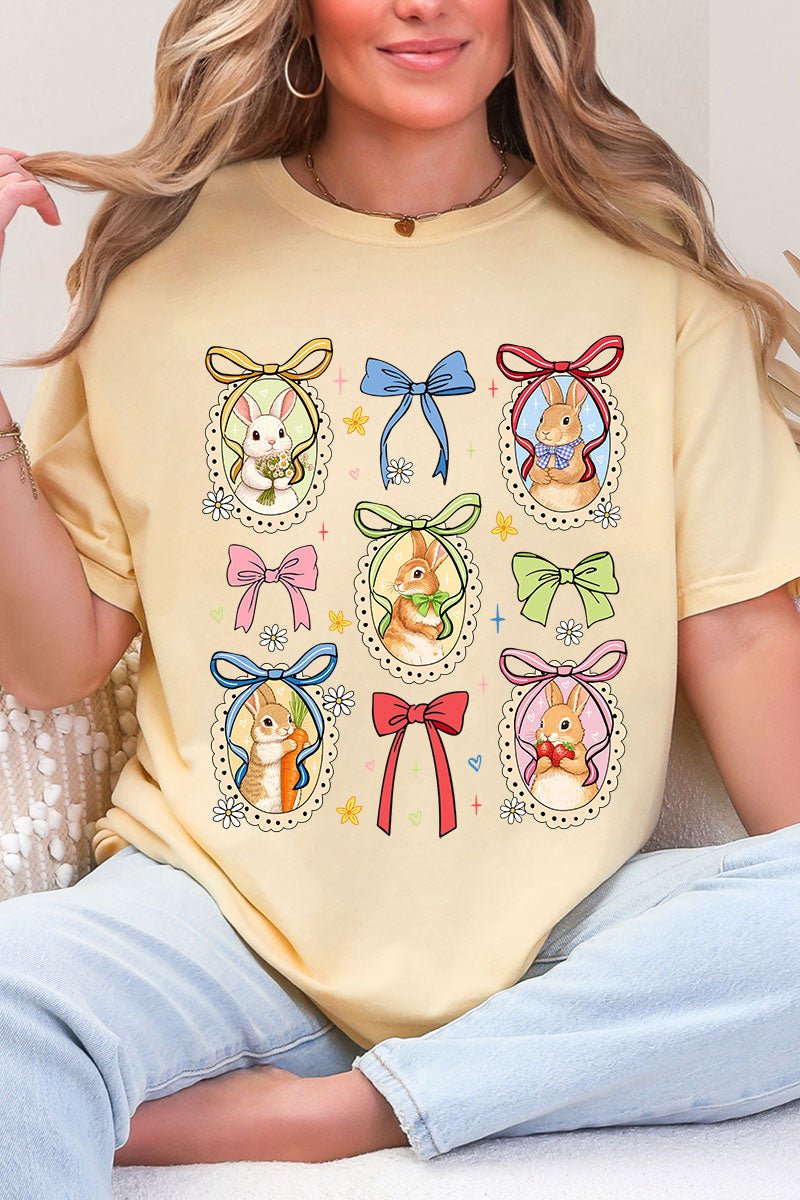 Bunny Meadow Comfort Colors Adult Ring - Spun Cotton Tee - Wholesale Accessory Market