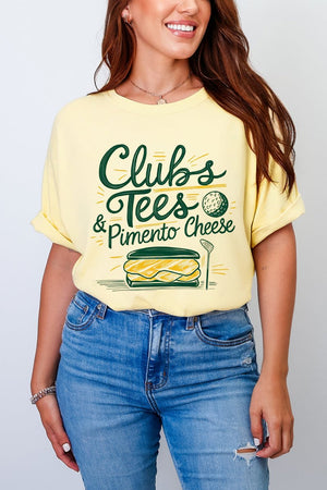 Clubs, Tees & Pimento Cheese Comfort Colors Adult Ring - Spun Cotton Tee - Wholesale Accessory Market