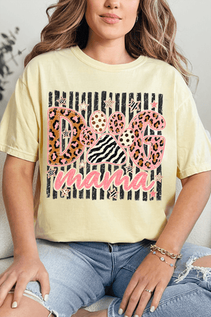 Dog Mama Wild & Sweet Comfort Colors Adult Ring-Spun Cotton Tee - Wholesale Accessory Market