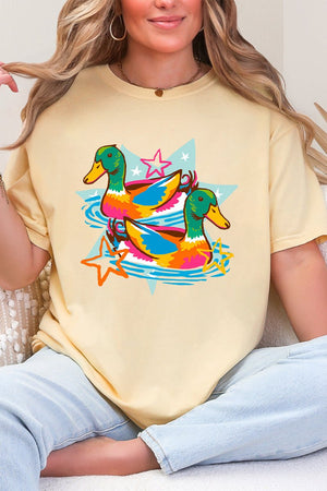 Duck, Duck, Dazzle Comfort Colors Adult Ring-Spun Cotton Tee - Wholesale Accessory Market