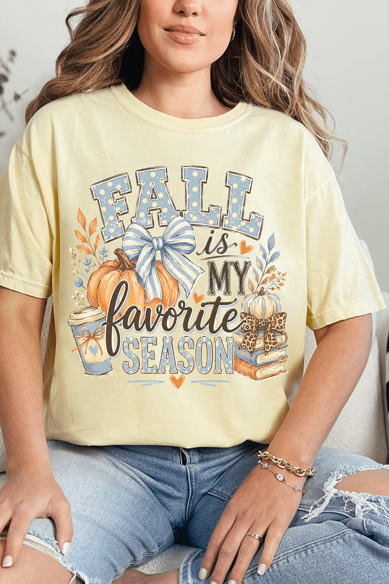 Fall Season Charm Comfort Colors Adult Ring-Spun Cotton Tee - Wholesale Accessory Market