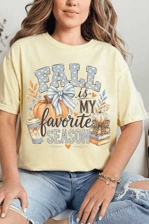 Fall Season Charm Comfort Colors Adult Ring-Spun Cotton Tee - Wholesale Accessory Market