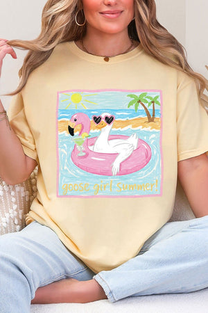 Goose Girl Summer Comfort Colors Adult Ring-Spun Cotton Tee - Wholesale Accessory Market