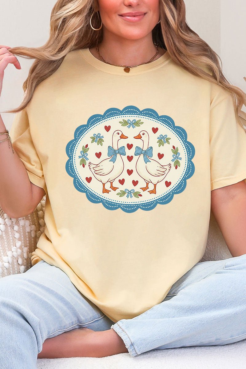 Goosey Little Love Comfort Colors Adult Ring-Spun Cotton Tee - Wholesale Accessory Market