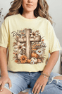 Harvest Praise Cross Comfort Colors Adult Ring-Spun Cotton Tee - Wholesale Accessory Market