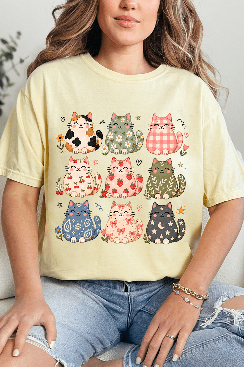 Kitty Crew Comfort Colors Adult Ring-Spun Cotton Tee - Wholesale Accessory Market