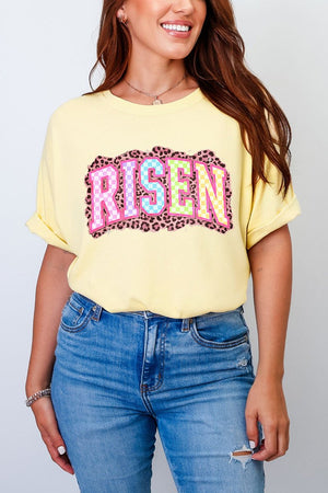 Risen In Color Comfort Colors Adult Ring - Spun Cotton Tee - Wholesale Accessory Market
