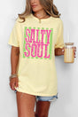 Striped Salty Soul Comfort Colors Adult Ring - Spun Cotton Tee - Wholesale Accessory Market