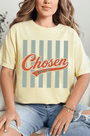 Team Chosen Comfort Colors Adult Ring-Spun Cotton Tee - Wholesale Accessory Market