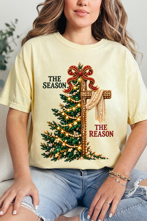 The Season The Reason Comfort Colors Adult Ring-Spun Cotton Tee - Wholesale Accessory Market