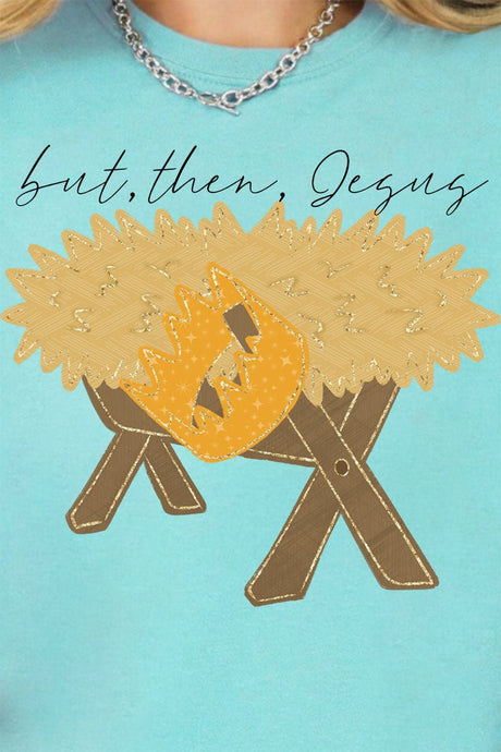 But Then Jesus Comfort Colors Adult Ring - Spun Cotton Tee - Wholesale Accessory Market