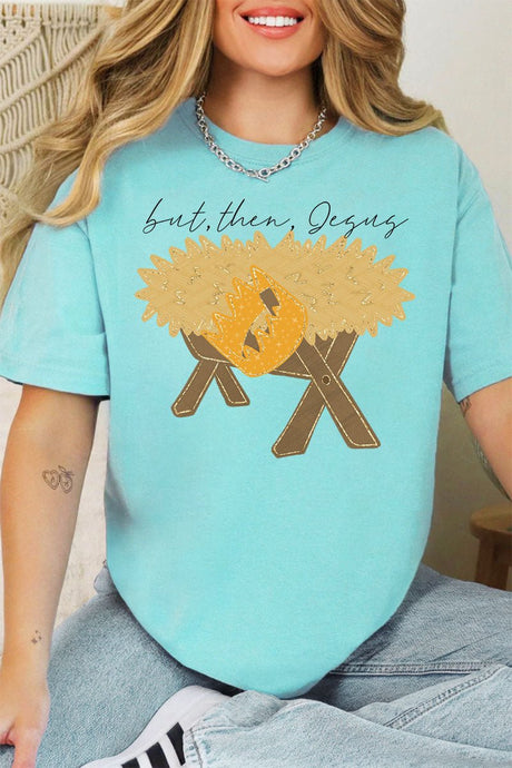 But Then Jesus Comfort Colors Adult Ring - Spun Cotton Tee - Wholesale Accessory Market