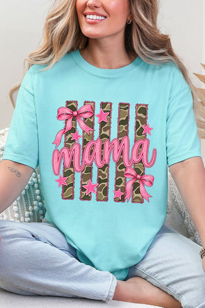 Camo Cutie Mama Comfort Colors Adult Ring-Spun Cotton Tee - Wholesale Accessory Market