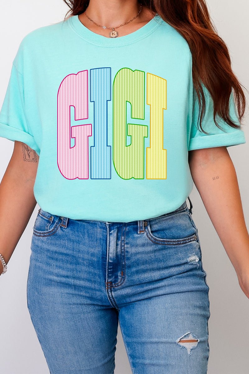 Color Me Loved Gigi Comfort Colors Adult Ring-Spun Cotton Tee - Wholesale Accessory Market