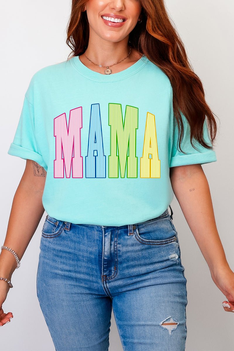 Color Me Loved Mama Comfort Colors Adult Ring-Spun Cotton Tee - Wholesale Accessory Market
