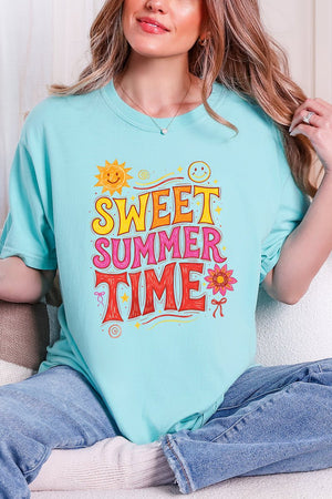 Golden Glow Sweet Summer Time Comfort Colors Adult Ring-Spun Cotton Tee - Wholesale Accessory Market