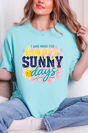 Made For Sunny Days Comfort Colors Adult Ring-Spun Cotton Tee - Wholesale Accessory Market
