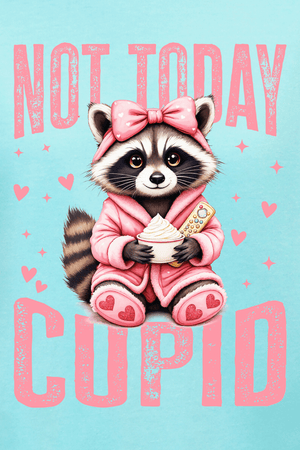 Not Today Cupid Comfort Colors Adult Ring - Spun Cotton Tee - Wholesale Accessory Market