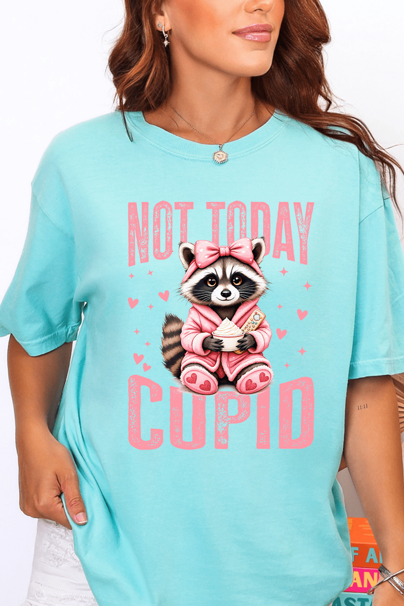 Not Today Cupid Comfort Colors Adult Ring - Spun Cotton Tee - Wholesale Accessory Market