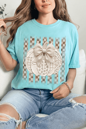 Painted Pumpkin Latte Comfort Colors Adult Ring-Spun Cotton Tee - Wholesale Accessory Market