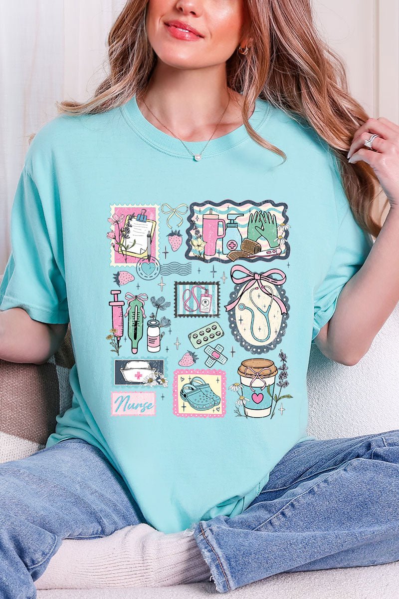 Scrubs Club Comfort Colors Adult Ring - Spun Cotton Tee - Wholesale Accessory Market