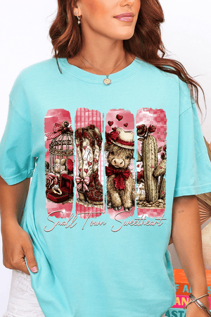 Small Town Sweetheart Comfort Colors Adult Ring - Spun Cotton Tee - Wholesale Accessory Market