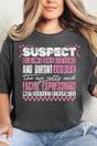 Suspect Claims She Listens Comfort Colors Adult Ring - Spun Cotton Tee - Wholesale Accessory Market