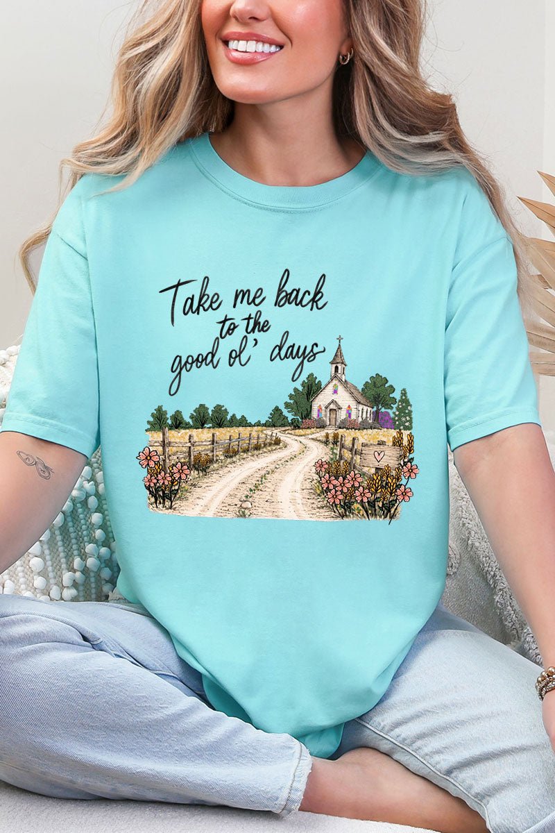 Take Me Back Comfort Colors Adult Ring-Spun Cotton Tee - Wholesale Accessory Market