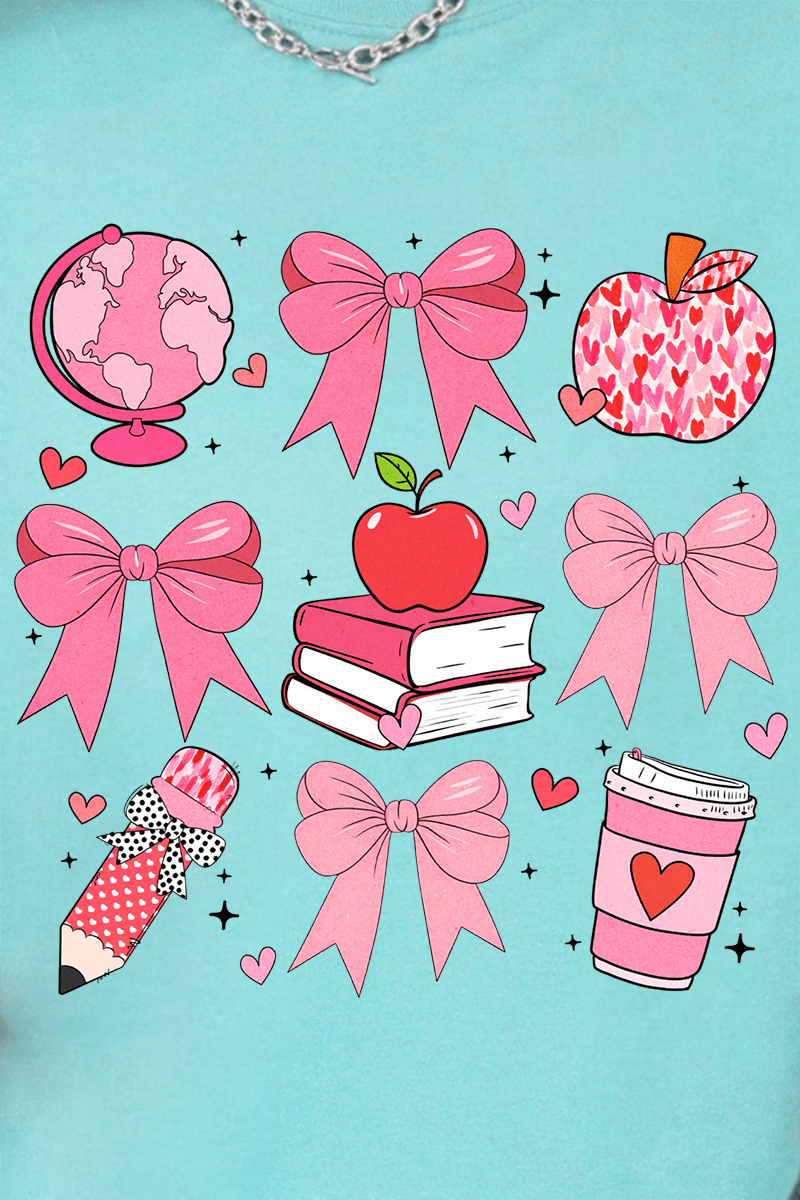 Teacher Love Comfort Colors Adult Ring - Spun Cotton Tee - Wholesale Accessory Market