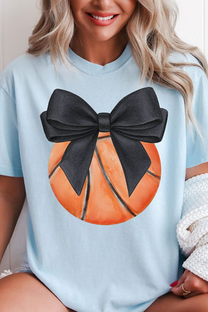 Basketball Game Girly Comfort Colors Adult Ring - Spun Cotton Tee - Wholesale Accessory Market