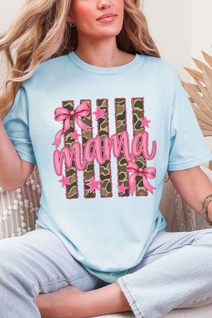 Camo Cutie Mama Comfort Colors Adult Ring-Spun Cotton Tee - Wholesale Accessory Market