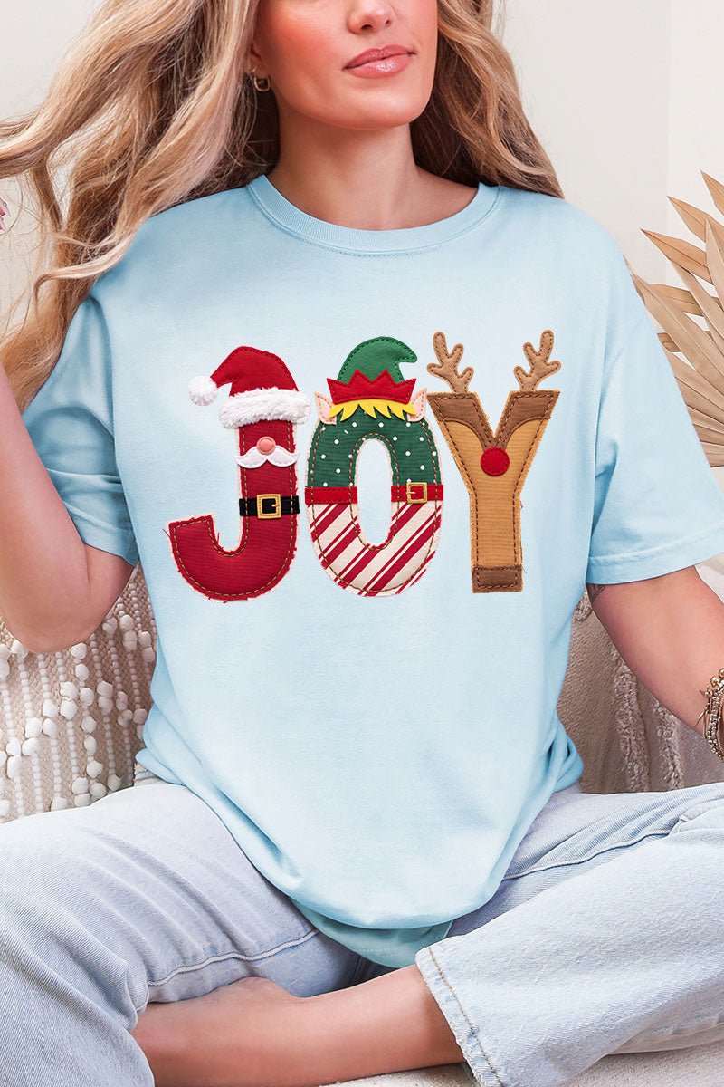 Christmas Characters Joy Comfort Colors Adult Ring-Spun Cotton Tee - Wholesale Accessory Market