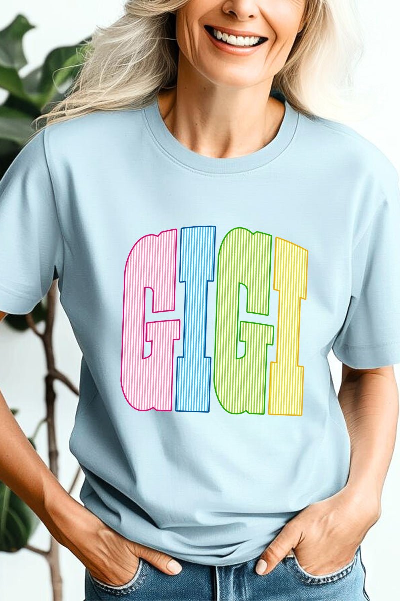 Color Me Loved Gigi Comfort Colors Adult Ring-Spun Cotton Tee - Wholesale Accessory Market