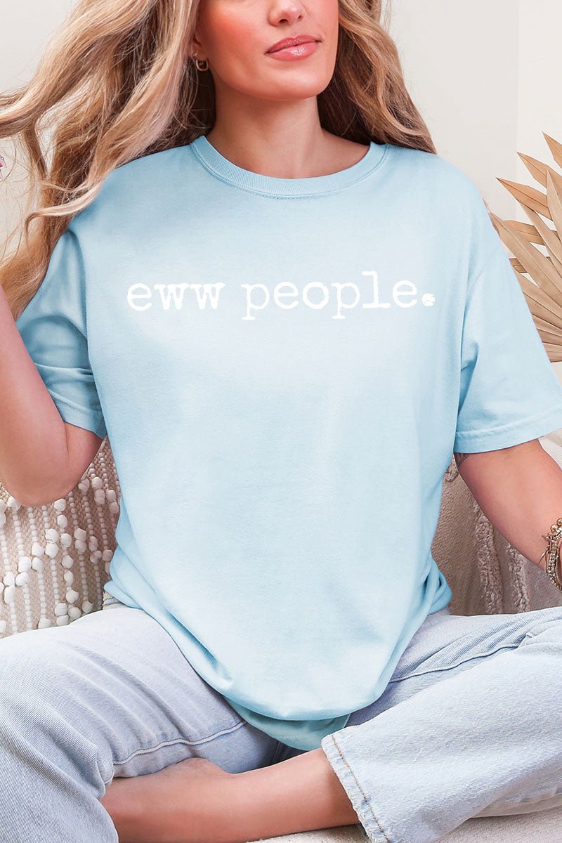 Eww People. Comfort Colors Adult Ring - Spun Cotton Tee - Wholesale Accessory Market