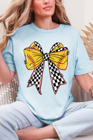 Fastpitch Check Comfort Colors Adult Ring - Spun Cotton Tee - Wholesale Accessory Market